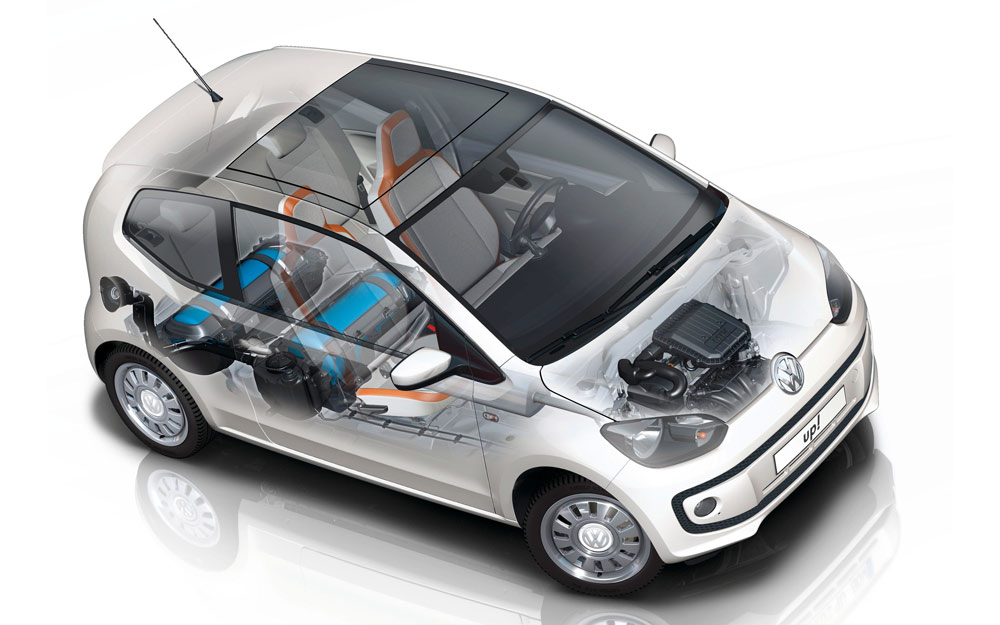 Impianto a Metano di una Volkswagen Up Impianto a Metano di una Volkswagen Up